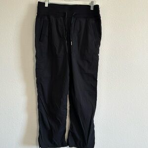 Lululemon. Dance studio pants short length. Black. Size 10